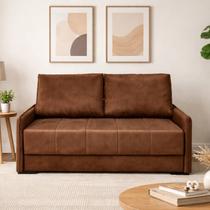 Sofá Cama para Sala de Estar Casal 154cm Veludo Isis Sofá Cama para Sala de Estar Casal 154cm Veludo Isis