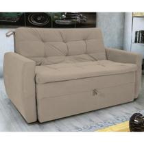 Sofá Cama para Sala de Estar Dingle Suede Bege Sofá Cama para Sala de Estar Dingle Suede Bege