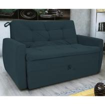 Sofá Cama para Sala de Estar Dingle Suede Petróleo Sofá Cama para Sala de Estar Dingle Suede Petróleo