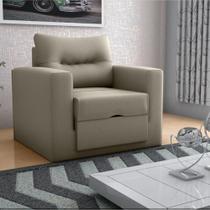 Sofá Cama para Sala de Estar Dublin Suede Cappuccino Sofá Cama para Sala de Estar Dublin Suede Cappuccino