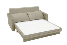 Sofá Cama Paris 1,70m Retrátil Almofadas Plumante Espuma D28 Best Mobília