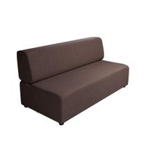 Sofá Cama Peroba Detroid D20 em Veludo - Marrom