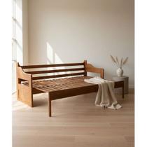 Sofa Cama Petropolis 1,90 X 65/1,10 Aberto - Madeira Macica - Moveis De Gramado