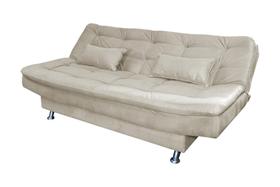 Sofá Cama Reclinável 2 Lugares 190cm Salomé Bege Matrix Sofá Cama Reclinável 2 Lugares 190cm Salomé Bege Matrix