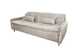 Sofá Cama Reclinável 2 Lugares 206cm Donna Bege Matrix Sofá Cama Reclinável 2 Lugares 206cm Donna Bege Matrix