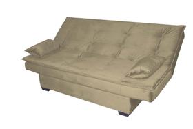 Sofá Cama Reclinável 2 Lugares Esmeralda Capuccino Matrix Sofá Cama Reclinável 2 Lugares Esmeralda Capuccino Matrix