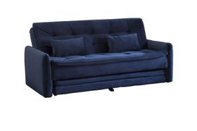 Sofá Cama Reclinável 2 Lugares Madalena Azul Matrix