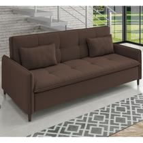 Sofá Cama Reclinável 3 Lugares 213cm Veludo Lima