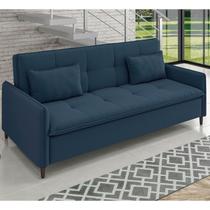 Sofá Cama Reclinável 3 Lugares 213cm Veludo Lima