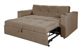 Sofá Cama Reclinável Retrátil Austin Pompeia Com Porta Copos Casa Imperial Sofá Cama Reclinável Retrátil Austin Pompeia Com Porta Copos Casa Imperial