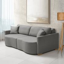 Sofá Cama Retrátil 2 Lugares 184 Cm Moscow