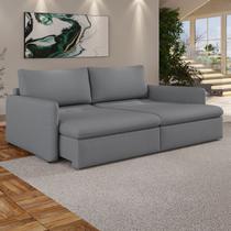 Sofá Cama Retrátil 220cm 03 Lugares Resplendor Sofá Cama Retrátil 220cm 03 Lugares Resplendor
