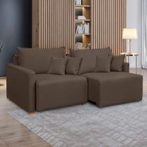 Sofá Cama Retrátil e Reclinável 180cm Júlia