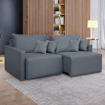 Sofá Cama Retrátil e Reclinável 180cm Júlia