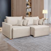 Sofá Cama Retrátil e Reclinável 180cm Júlia