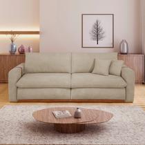 Sofá Cama Retrátil e Reclinável 2 Lugares Linha França 210cm