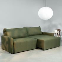 Sofá Cama Retrátil e Reclinável 3 Lugares 250cm em Linho Baraúna Cabecasa Madeiraoriginals Sofá Cama Retrátil e Reclinável 3 Lugares 250cm em Linho Baraúna Cabecasa Madeiraoriginals