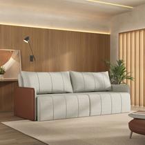 Sofá Cama Retrátil e Reclinável 4 Lugares 250cm Jequitibá CabeCasa MadeiraOriginals Sofá Cama Retrátil e Reclinável 4 Lugares 250cm Jequitibá CabeCasa MadeiraOriginals