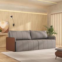 Sofá Cama Retrátil e Reclinável 4 Lugares 250cm Jequitibá CabeCasa MadeiraOriginals