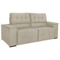 Sofá Cama Retrátil Sala Vicenza 210cm Bouclé Sofá Cama Retrátil Sala Vicenza 210cm Bouclé