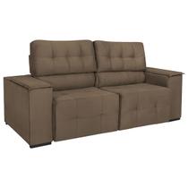 Sofá Cama Retrátil Sala Vicenza Vicenza 210cm Suede Sofá Cama Retrátil Sala Vicenza Vicenza 210cm Suede