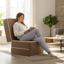 Sofá Cama Solteiro Resistente 70x188x20 Entrega Rápida