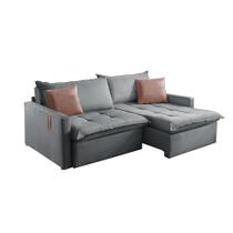 Sofá Cama Star 31 1,90m Sem Caixa Espuma D28 e 4 Almofadas Decorativas Sofá Cama Star 31 1,90m Sem Caixa Espuma D28 e 4 Almofadas Decorativas