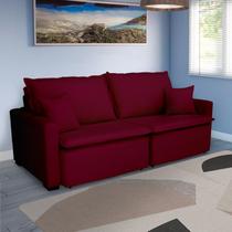 Sofá Cama Tóquio Com Almofadas Soltas 2.20m Sofá Cama Tóquio Com Almofadas Soltas 2.20m