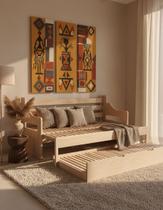 Sofá Cama Tricama 1,90 x 90/160 - Móveis de Gramado