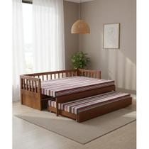 Sofa Cama Tricama Gramado 190 X 65/1,10 Aberto - Bicama 1,90 X 80 - Madeira Macica - Moveis De Gramado Sofa Cama Tricama Gramado 190 X 65/1,10 Aberto - Bicama 1,90 X 80 - Madeira Macica - Moveis De Gramado