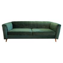 Sofá Camel Verde Musgo 2.30M / decoração, sala, recepçao Sofá Camel Verde Musgo 2.30M / decoração, sala, recepçao