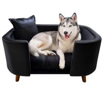 Sofá Caminha Grande Porte Pet Luxo em Sued Premium