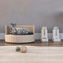 Sofá Caminha Pets Mali Comfort Redonda Estofamento Impermeável