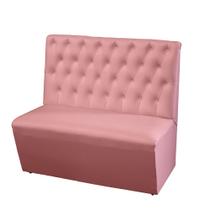 Sofá Canto Alemão Ana Bela 2 lugares - Rosê