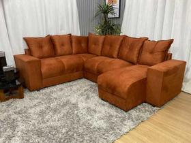 Sofá Canto Terracota 604 Áustria