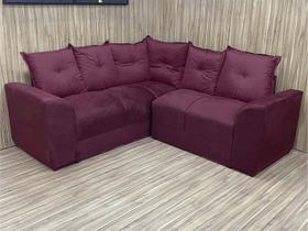 Sofá Canto Vinho 600 Belo - Alpoim Sofá Canto Vinho 600 Belo - Alpoim