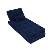 Sofá Chaise Para Clinica Psicanalise - Suede - Sv Decor