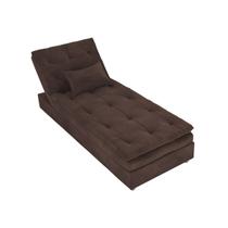 Sofá Chaise Super Confortável Para Sala De Estar - Suede