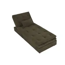Sofá Chaise Super Confortável Para Sala De Estar - Suede Sofá Chaise Super Confortável Para Sala De Estar - Suede