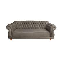 Sofá Chesterfield Capitone Elisabeth Suede 1,80cm