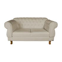 Sofá Chesterfield Elisabeth 2 Lugares 1.50M Suede Nude/ decoração, sala de estar, luxo, salão, lojas Sofá Chesterfield Elisabeth 2 Lugares 1.50M Suede Nude/ decoração, sala de estar, luxo, salão, lojas
