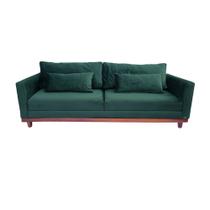 Sofá Chesterfield London 1,80 - Suede Verde Musgo / Decoracao , Sala estar, tv, recepção, consultorio