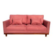 Sofá Chesterfield London 1,80 - Veludo Rosa / Decoracao , Sala estar, tv, recepção, consultorio