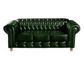 Sofá Chesterfield Luís Xv 3 Lugares Retrô Decoração Verde Sofá Chesterfield Luís Xv 3 Lugares Retrô Decoração Verde