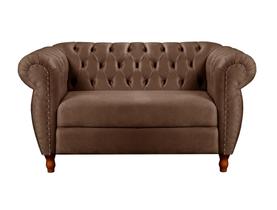 Sofá Chesterfield Nobreza 2 Lugares Retrô Vintage com Captnoê