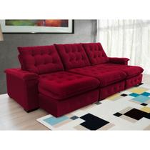Sofá Coliseu 3.10m Retrátil e Reclinável Super Pillow