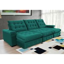 Sofá Coliseu 3.40m Retrátil e Reclinável Super Pillow