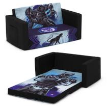 Sofá conversível Delta Children Marvel Black Panther Sofá conversível Delta Children Marvel Black Panther