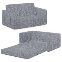 Sofá conversível em espreguiçadeira Serta Perfect Sleeper Grey Kids