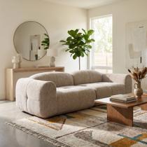 Sofá Cozy 3 Lugares Compactado na Caixa Expansível